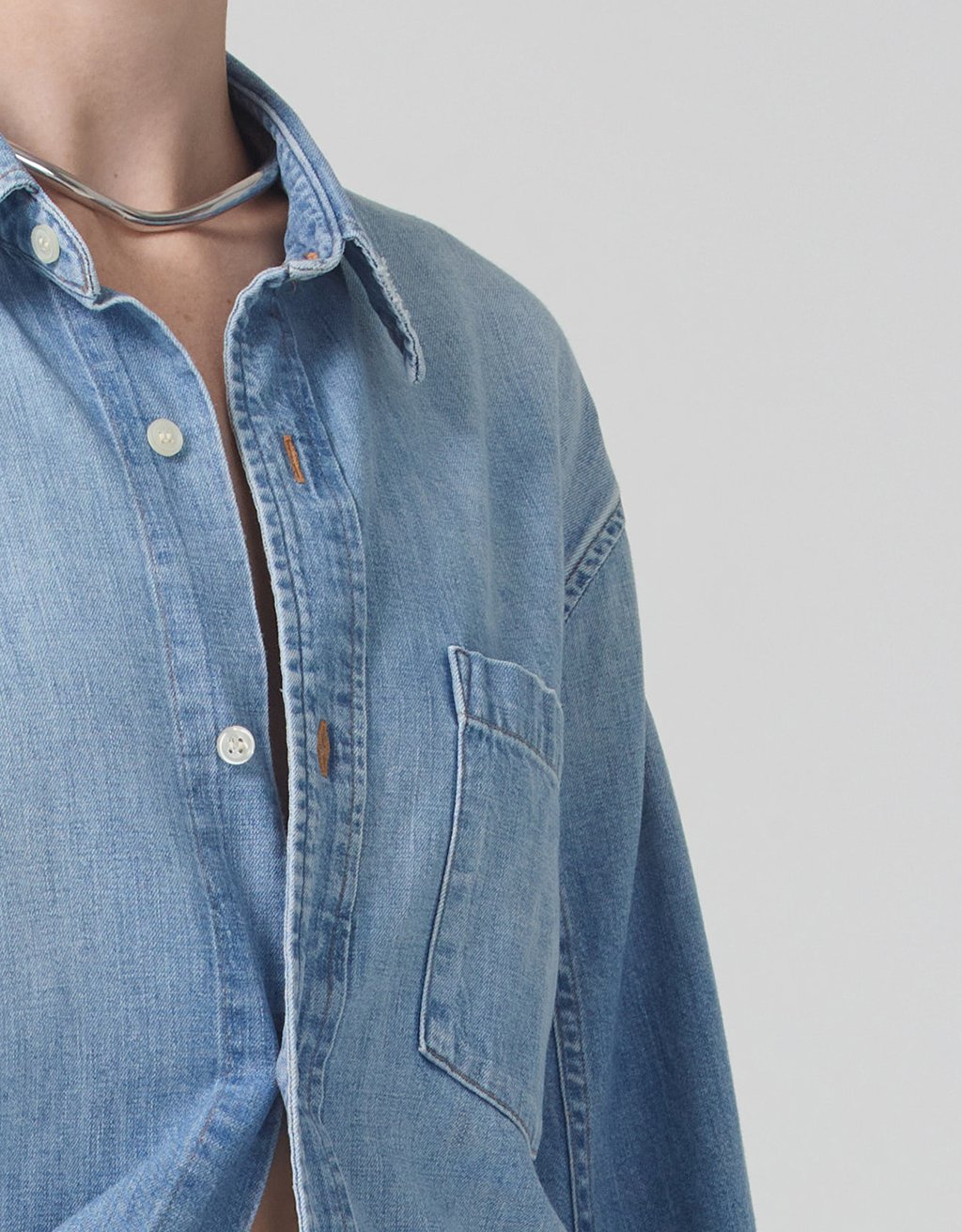 citizens of humanity kayla denim shirt