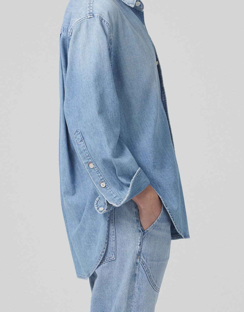 citizens of humanity kayla denim shirt