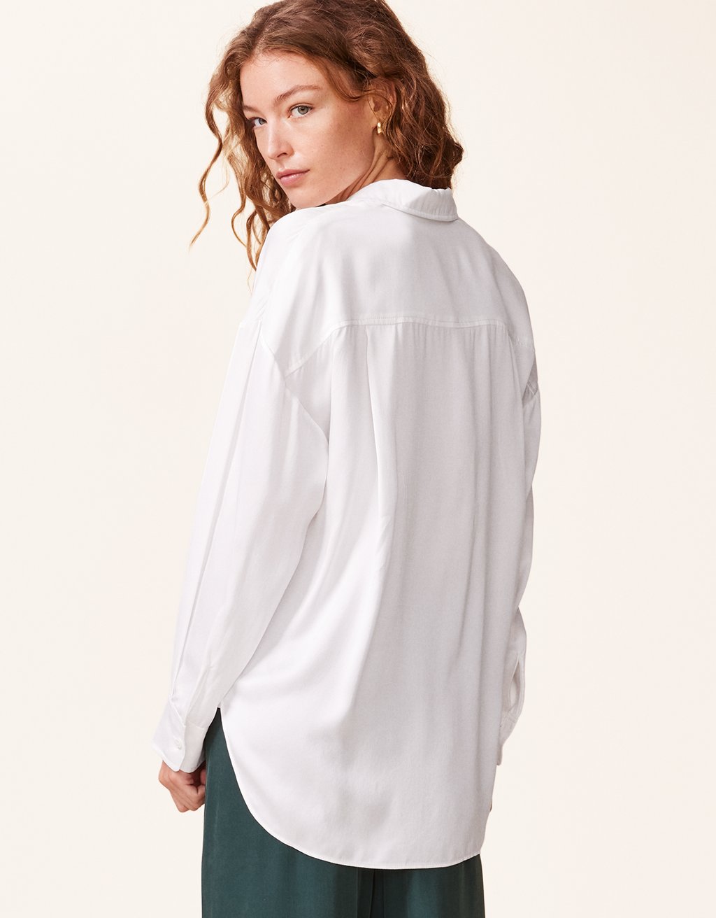 silk pullover top