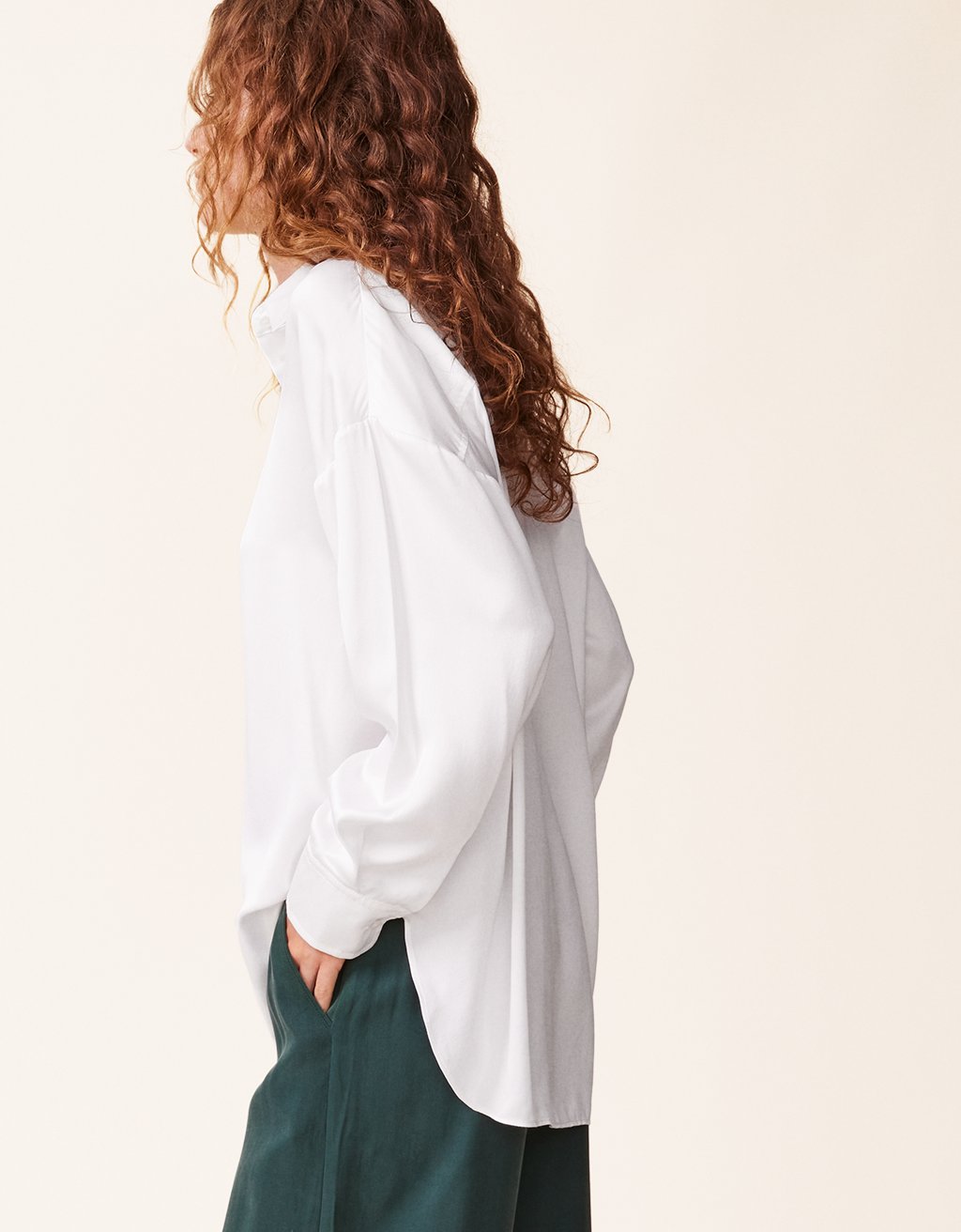 silk pullover top