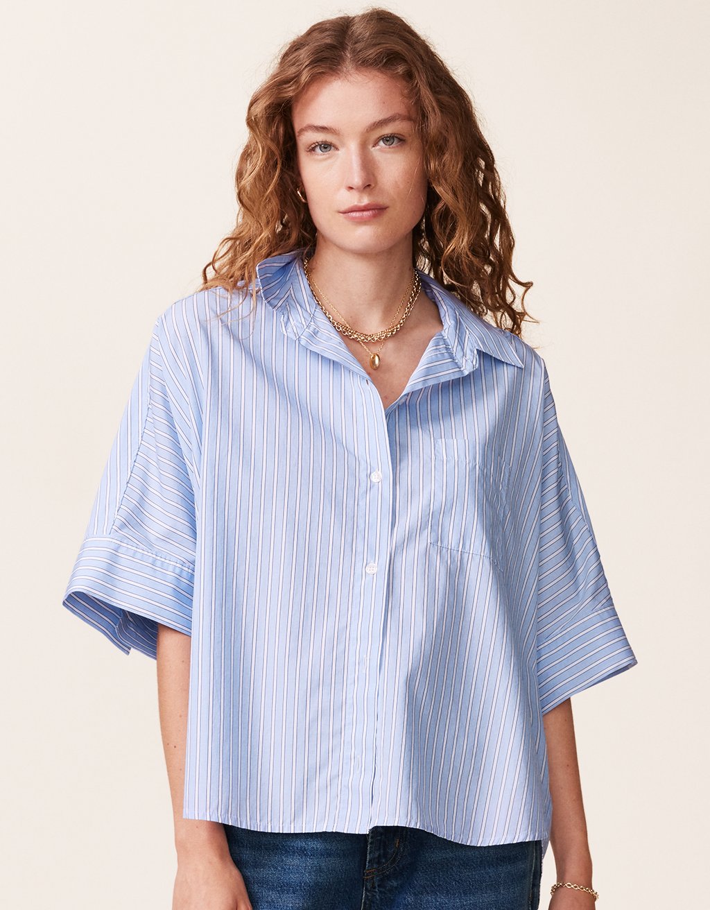 citizens of humanity claire origami shirt