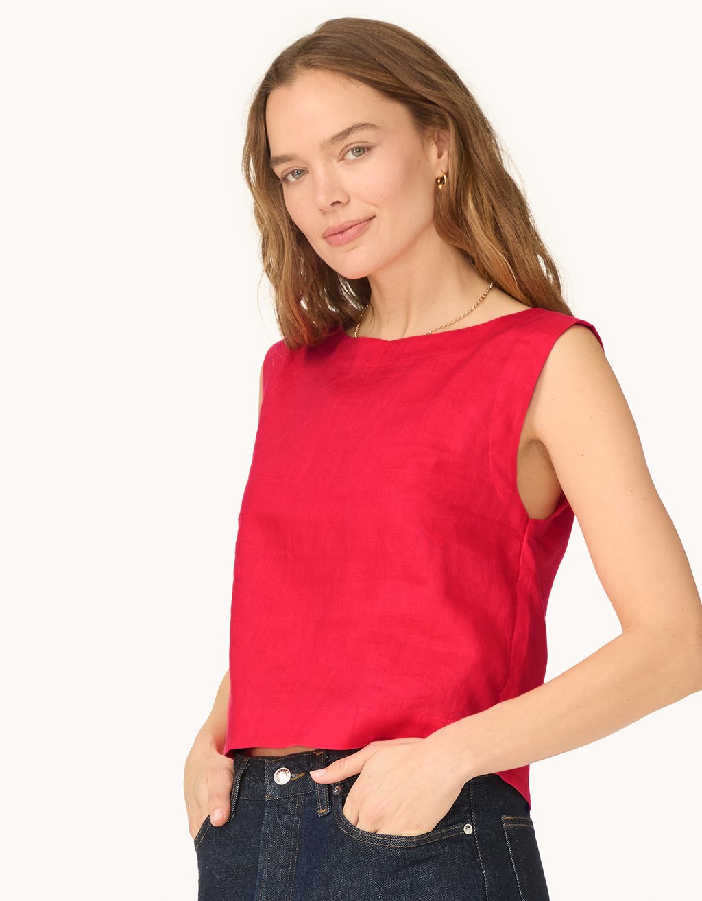 linen tank