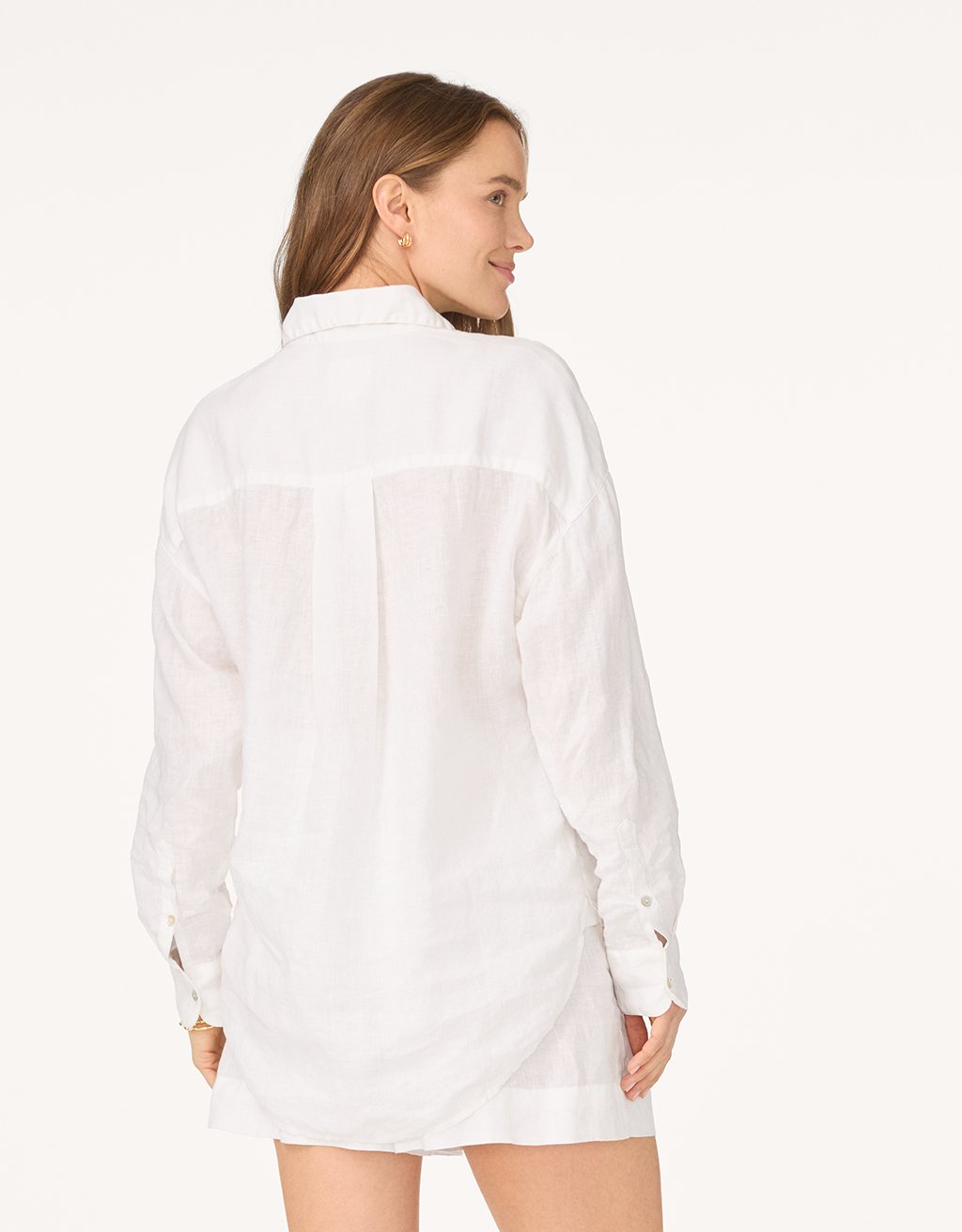 linen button down