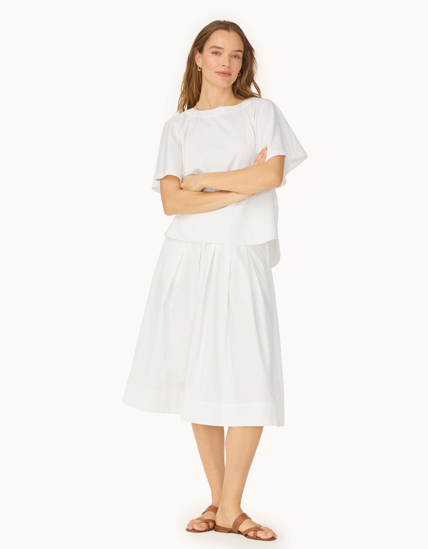 sateen tee