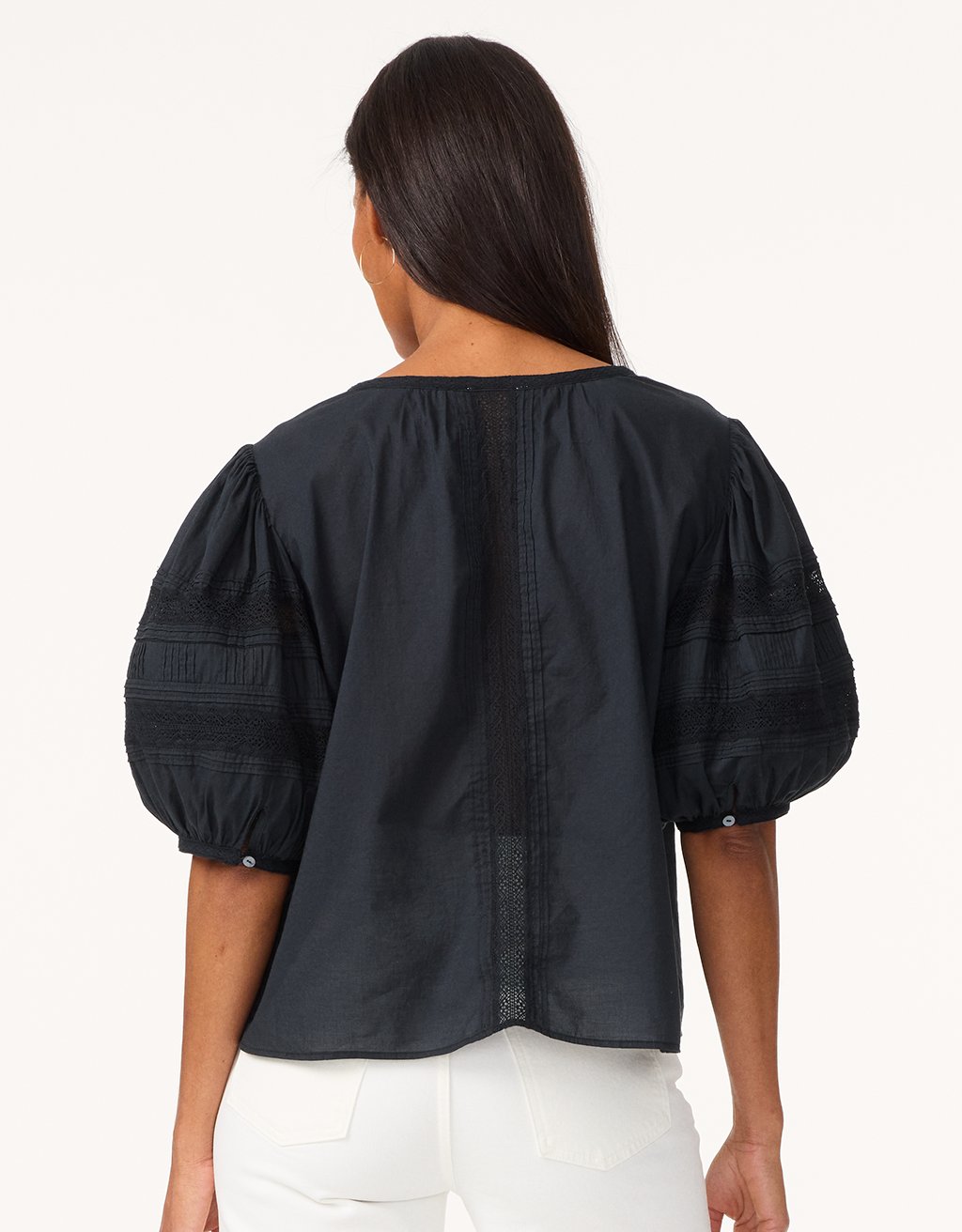 cotton voile blouse