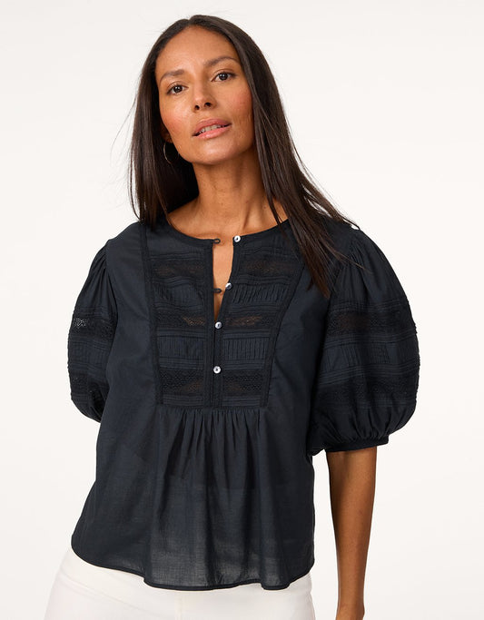 cotton voile blouse