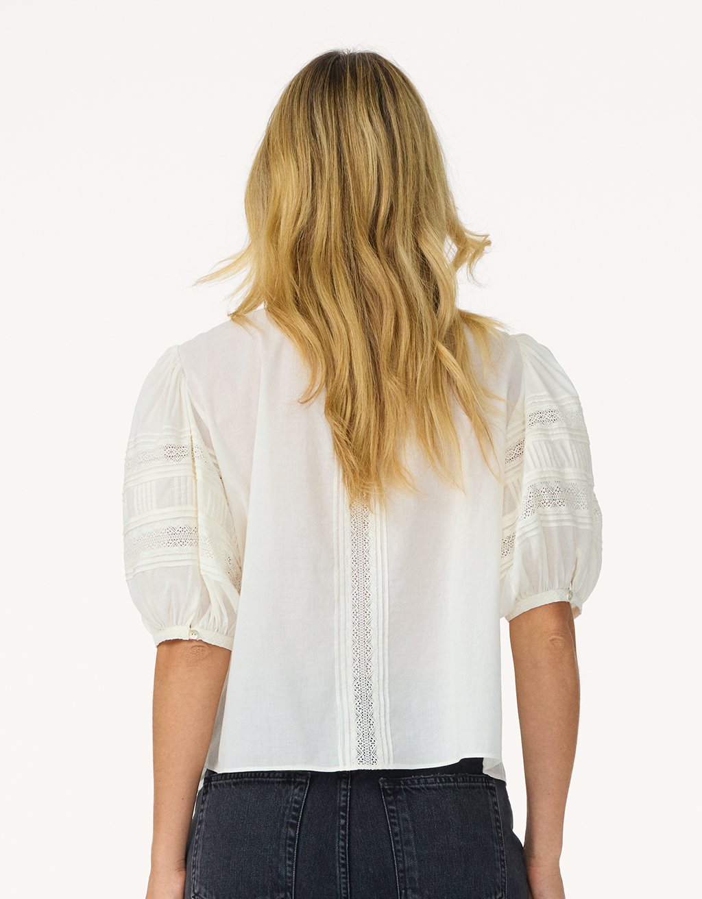 cotton voile blouse