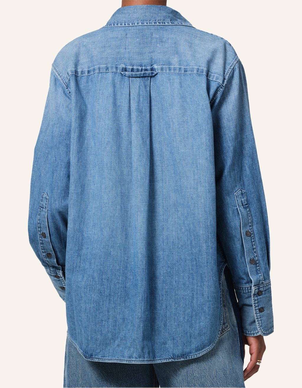 citizens of humanity ruffle tuxedo shirt