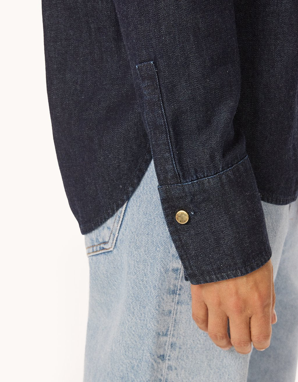 Denim Popover Shirt
