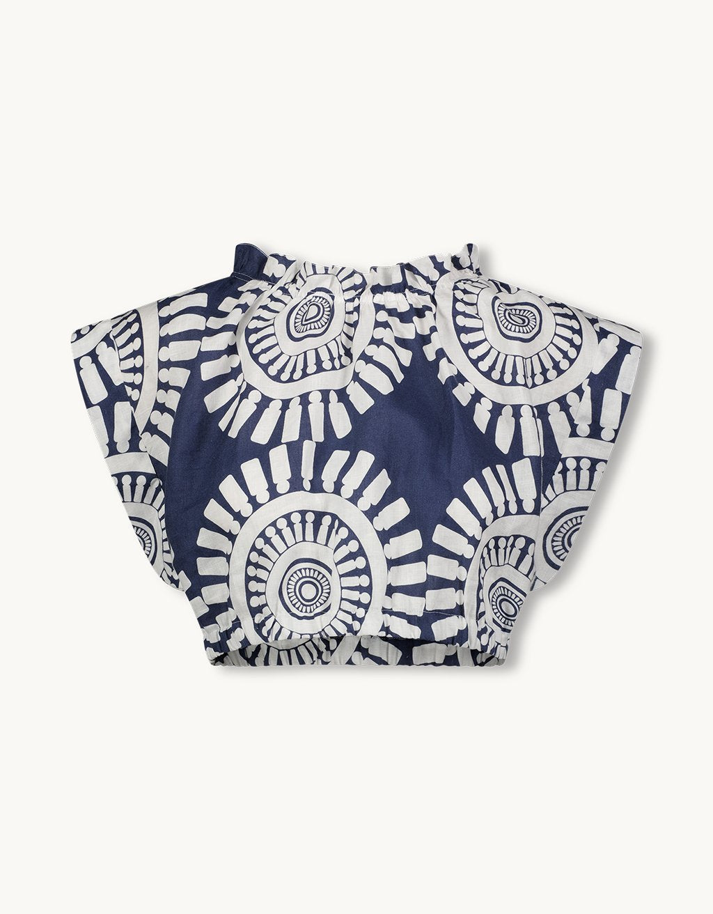 Lemlem Muna Ruched Crop Top