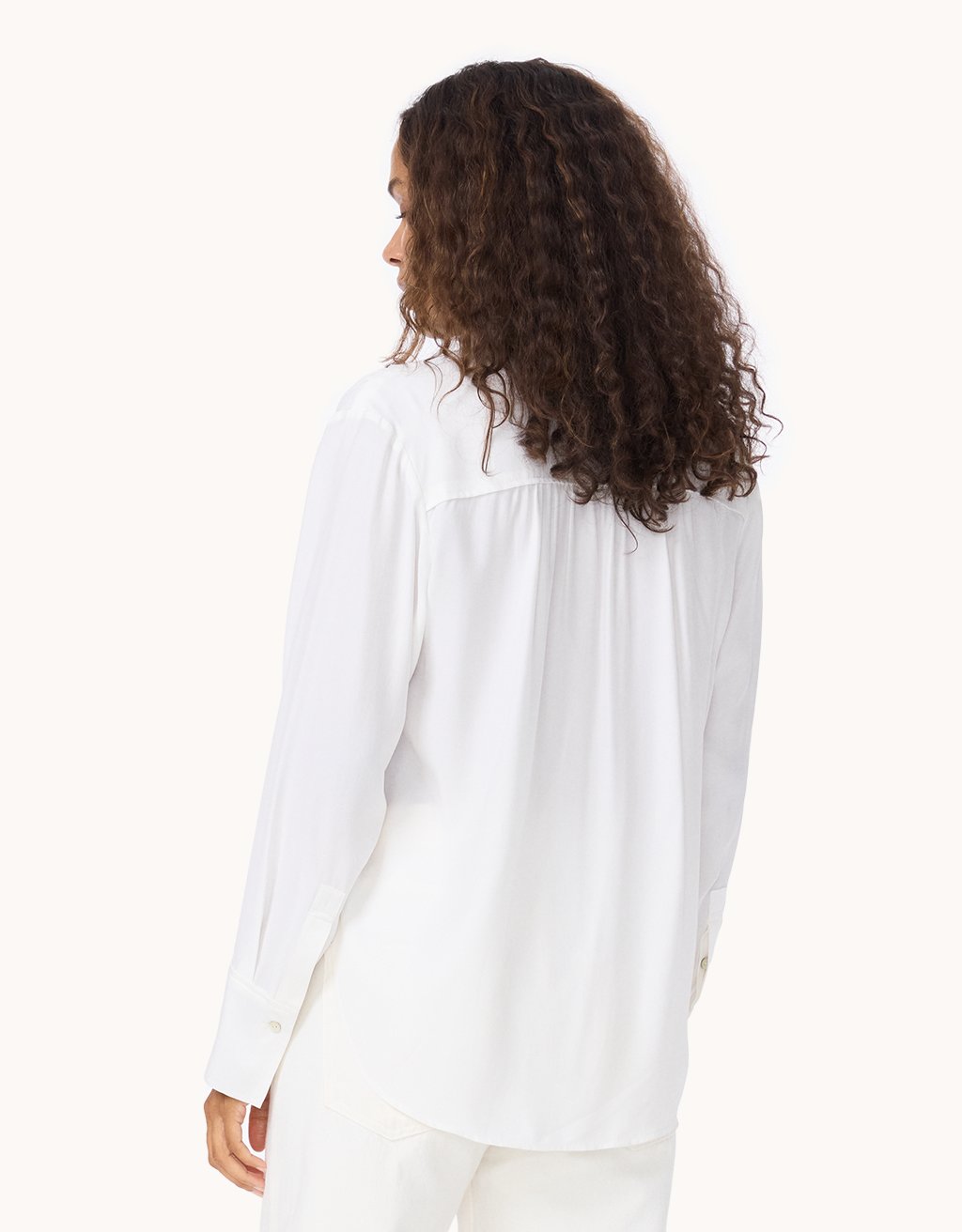Silk Popover Shirt