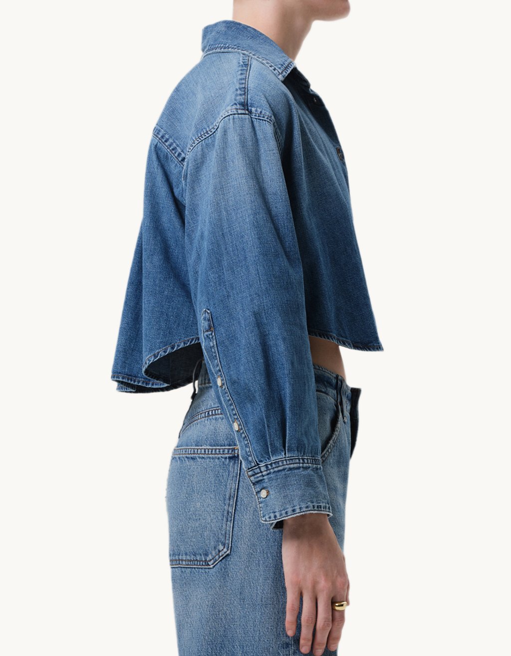 Citizens of Humanity Ana Cropped Shirt