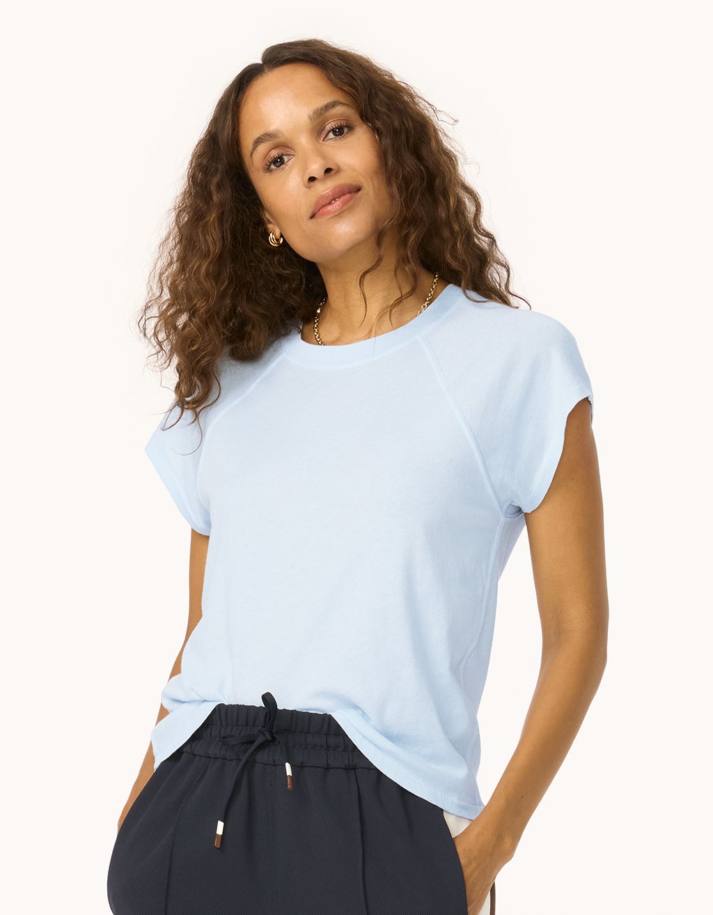 Cotton Raglan Tee