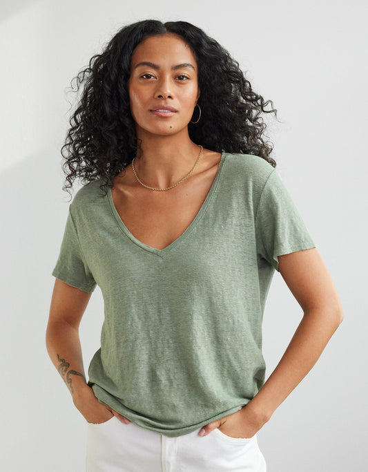 linen tee