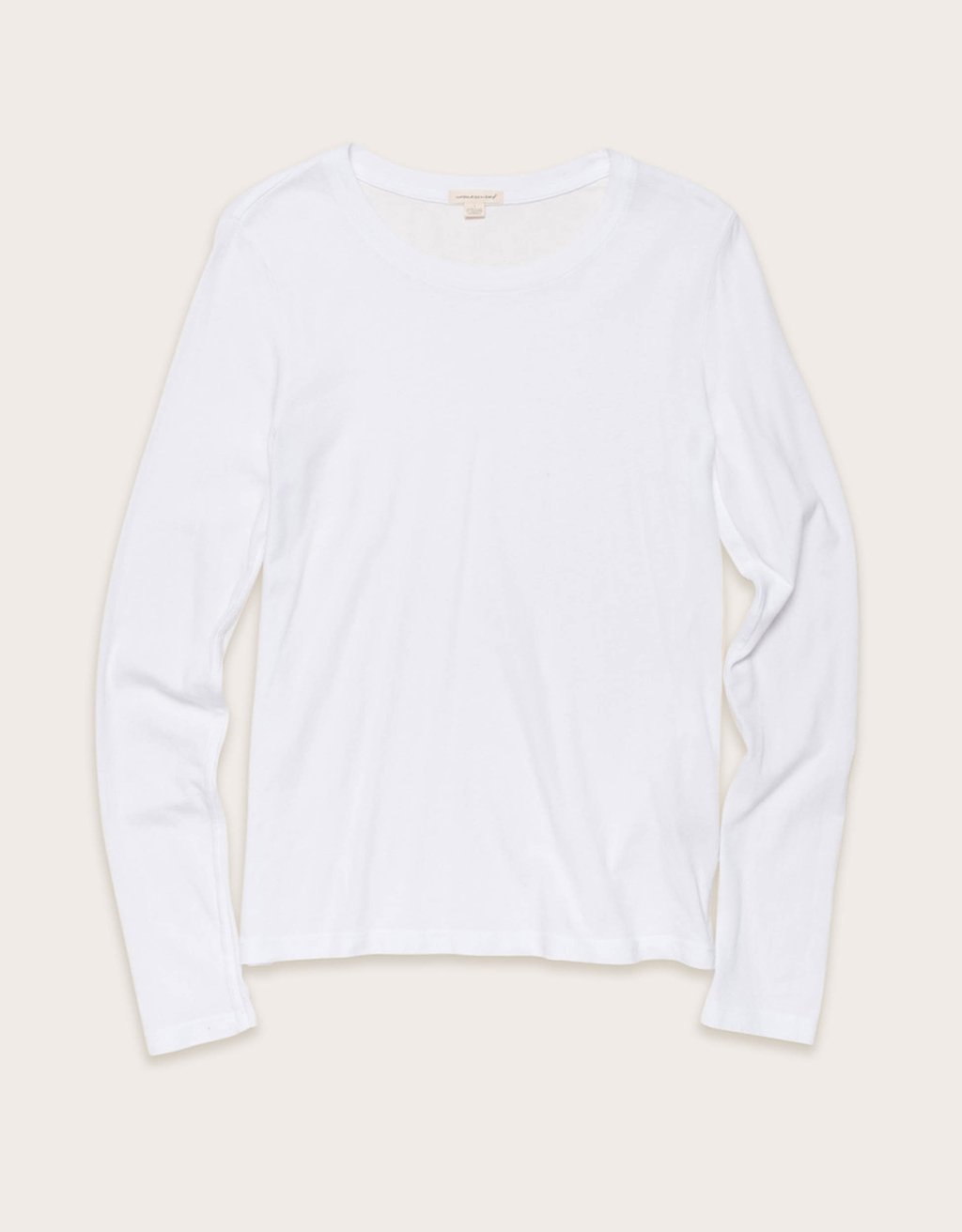 long sleeve crewneck tee