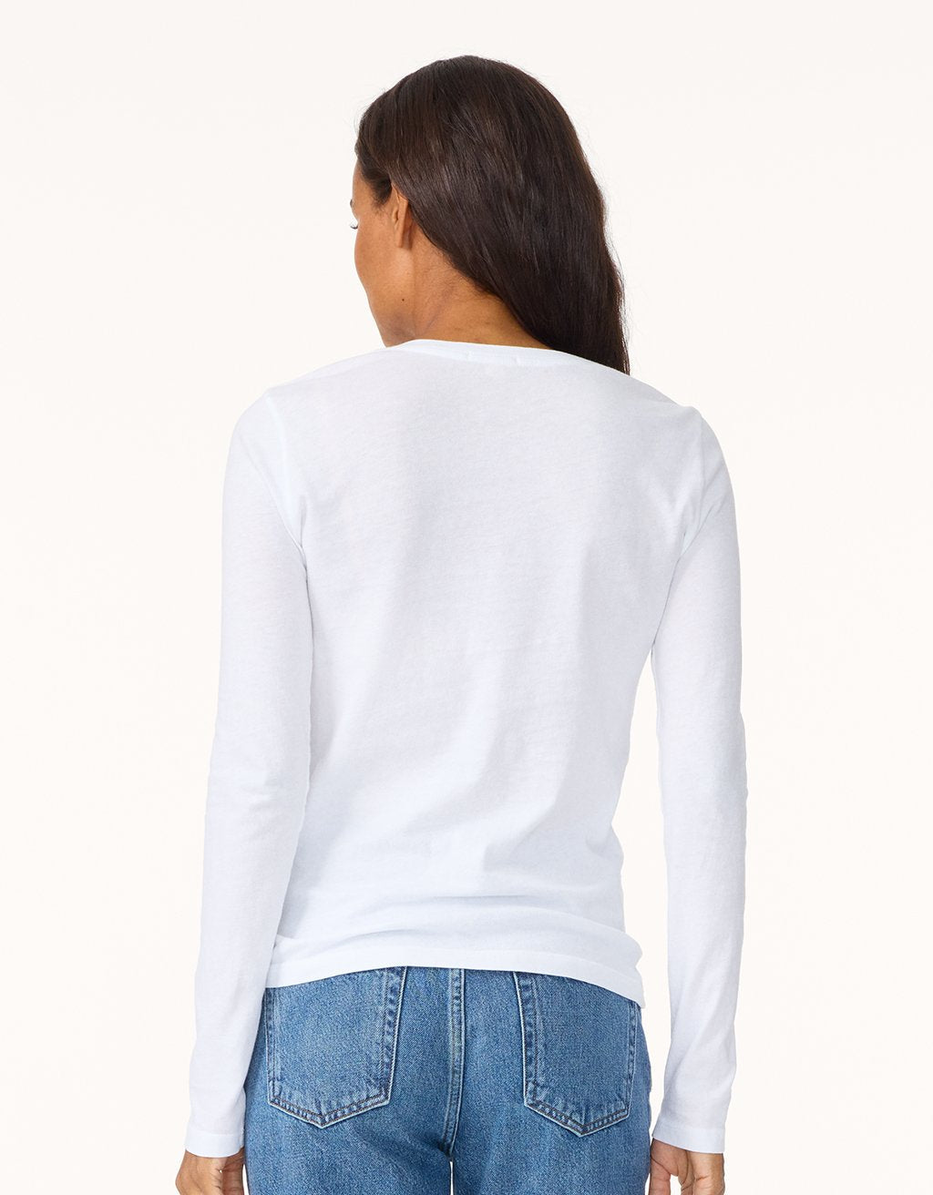 long sleeve crewneck tee