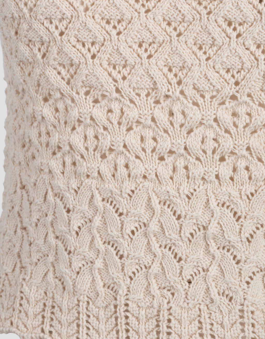 textured sweater tank