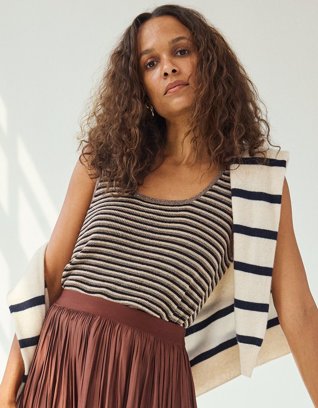 Shimmer Knit Tank