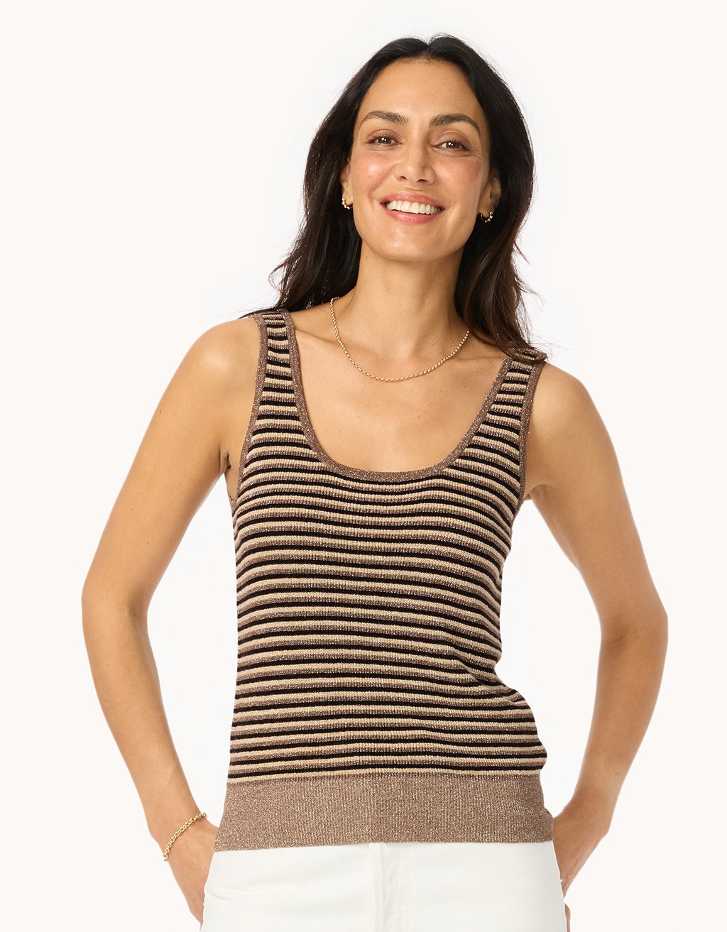 Shimmer Knit Tank