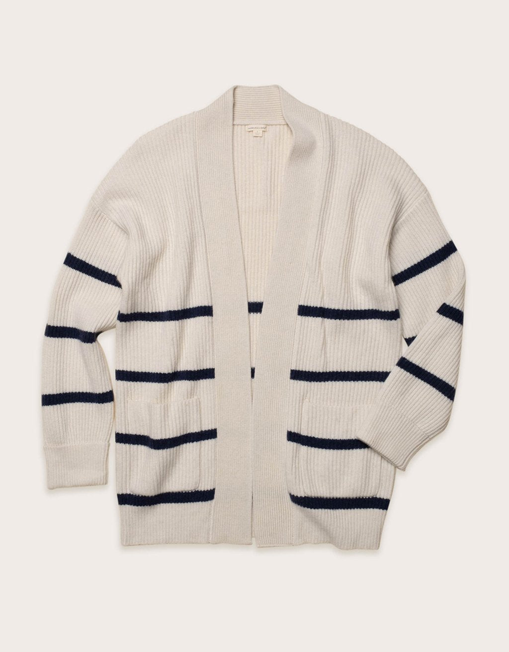 oversized ribbed cardigan
