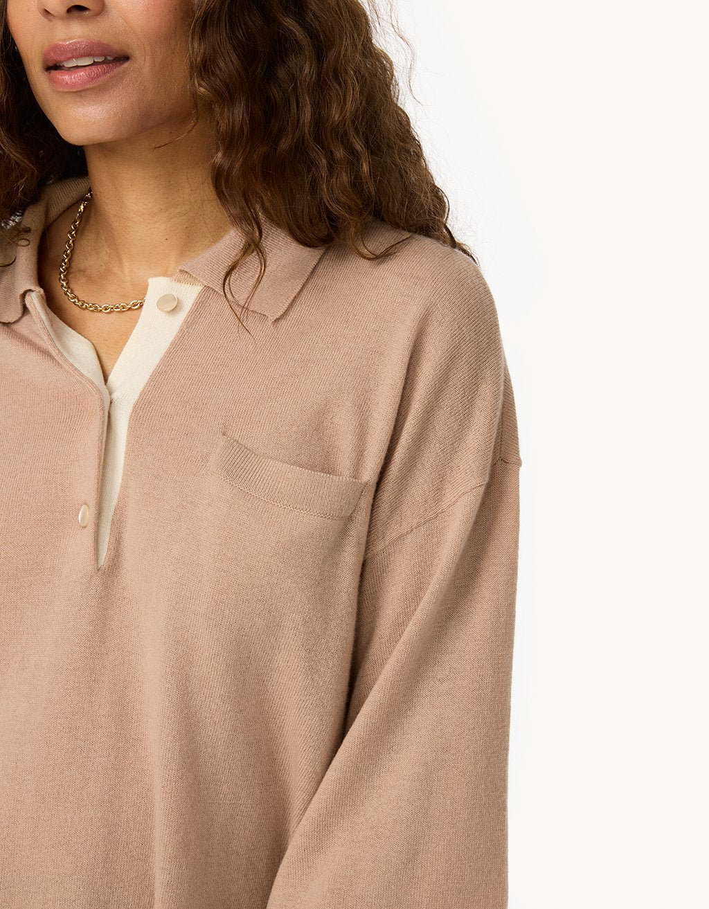 Merino Wool Short Sleeve Polo