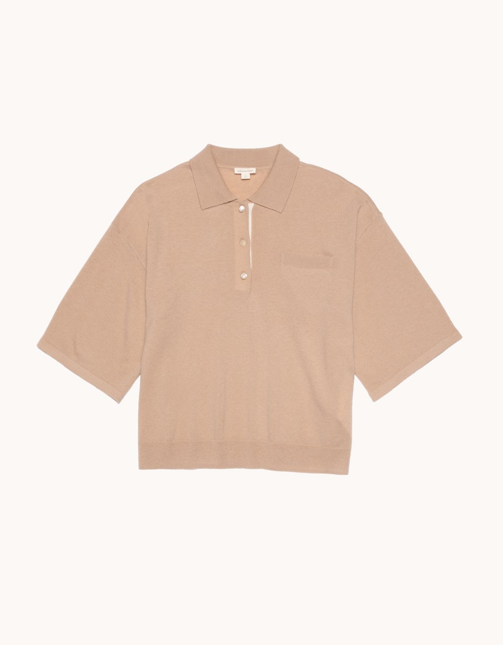 Merino Wool Short Sleeve Polo