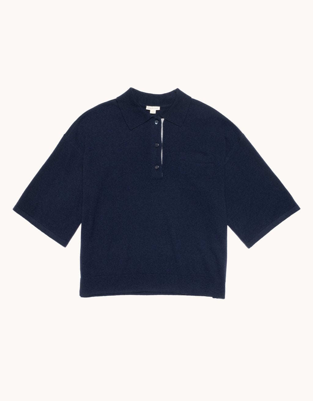 Merino Wool Short Sleeve Polo