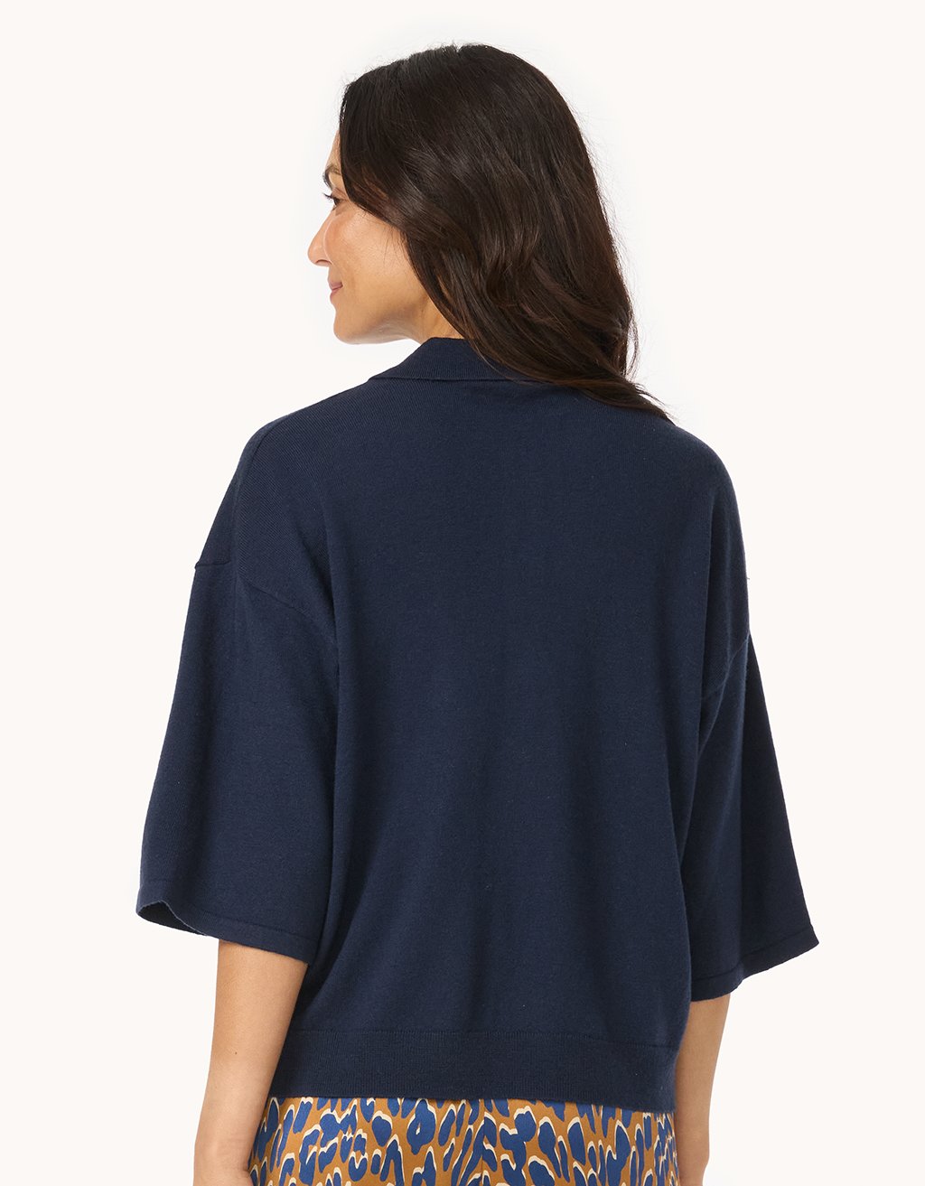 Merino Wool Short Sleeve Polo