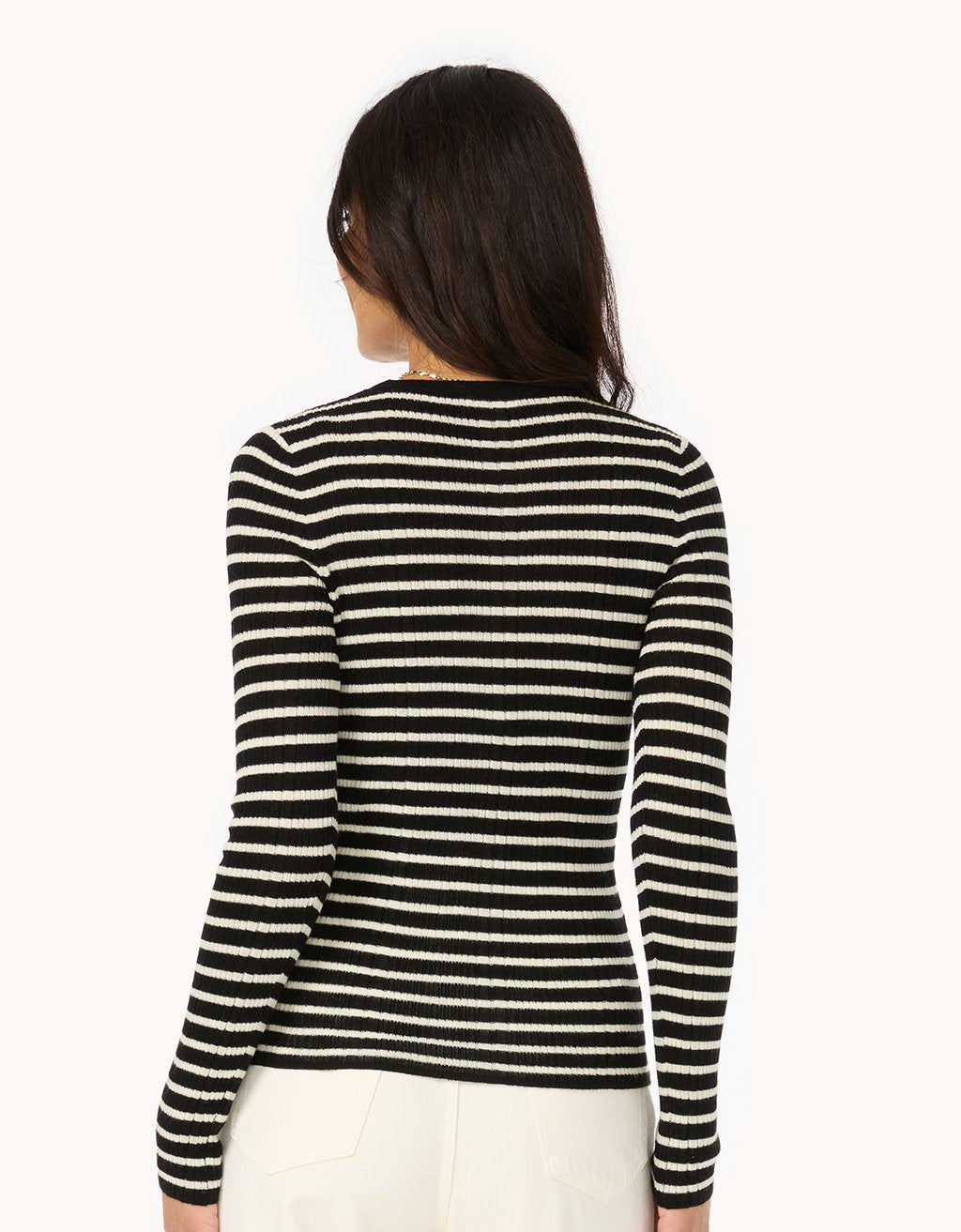 Merino Wool Crewneck Top