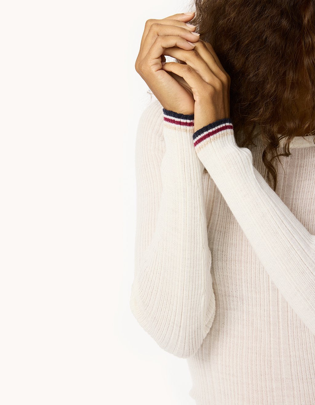 Merino Wool Crewneck Top