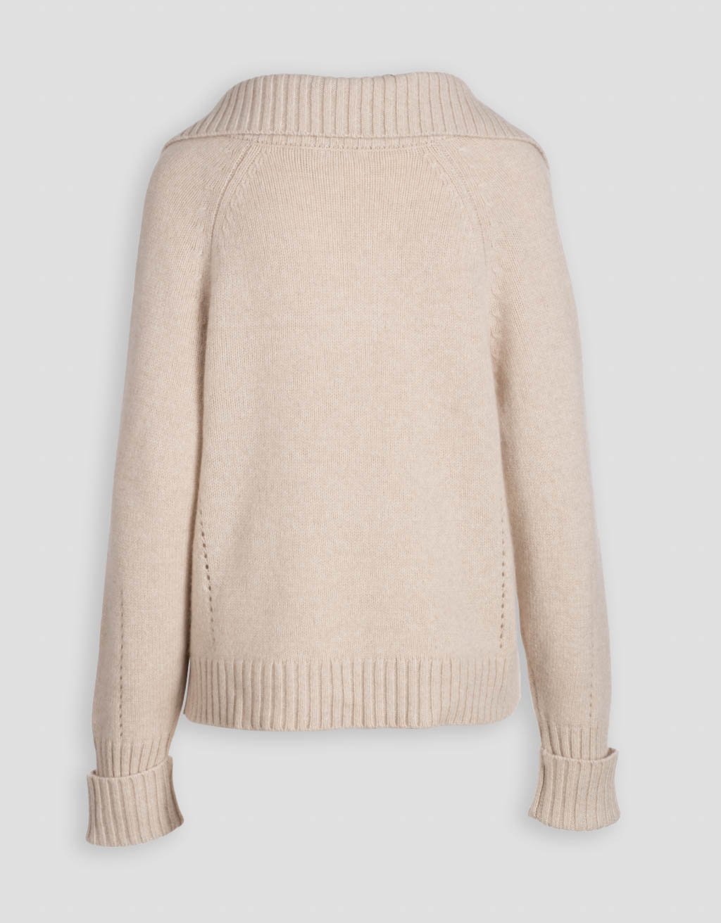 cashmere polo sweater