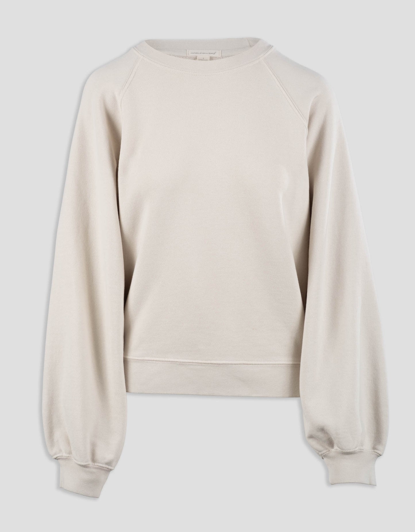 raglan crewneck sweatshirt
