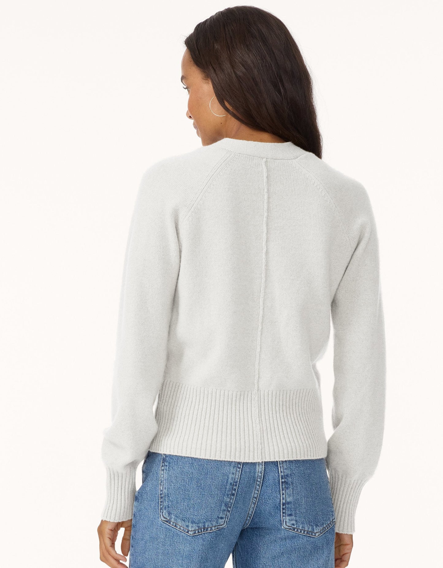 cashmere jersey cardigan