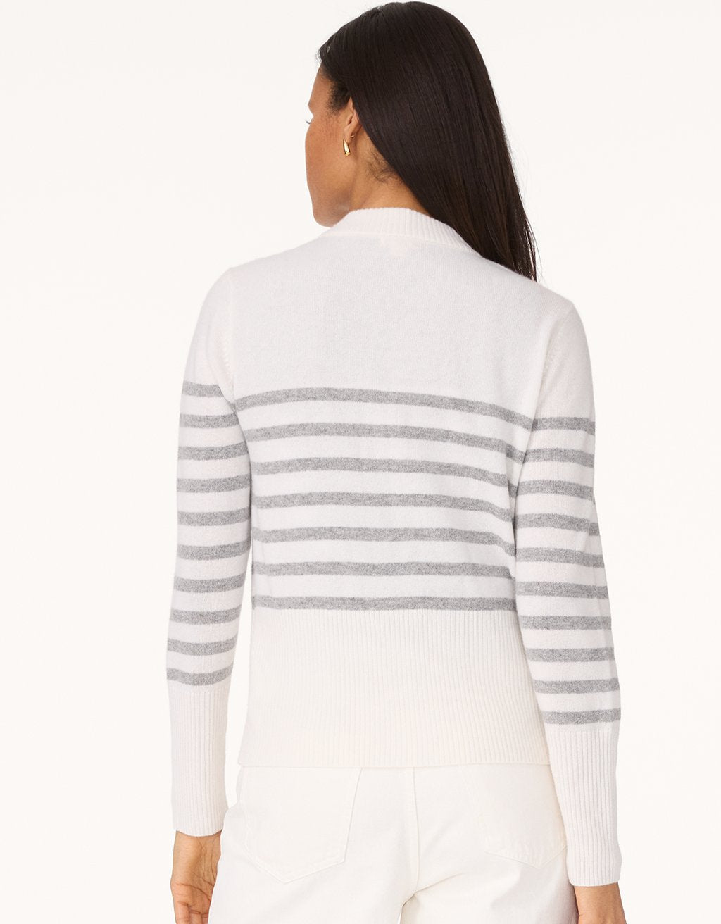 cashmere fitted cardigan