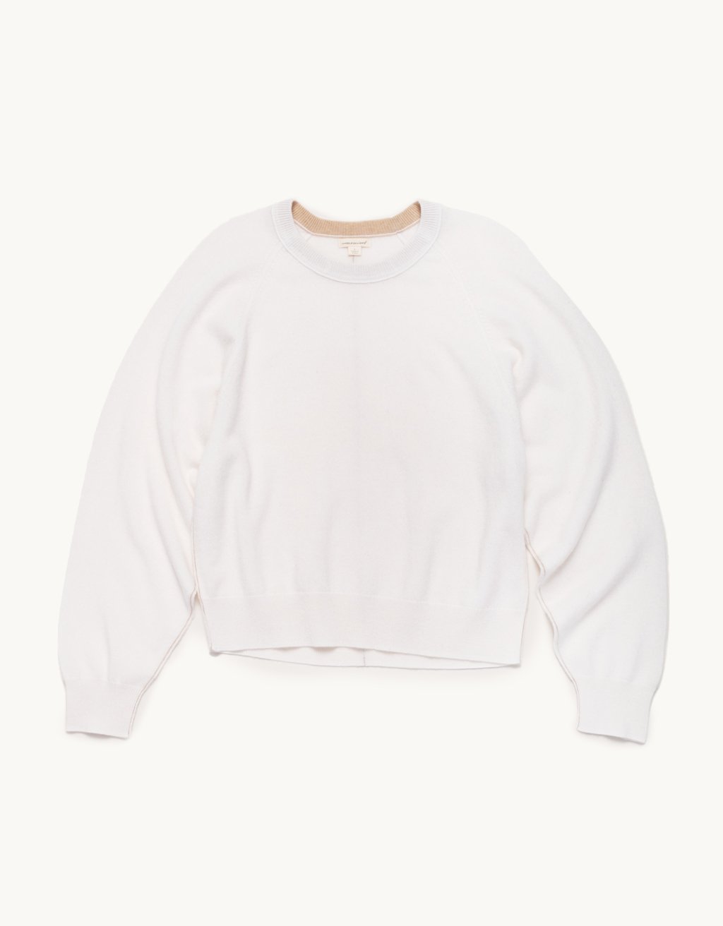 Everyday-Weight Cashmere Raglan Sweater