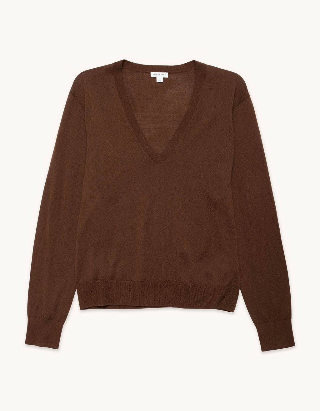 Whisper-Weight Cashmere V-Neck Sweater