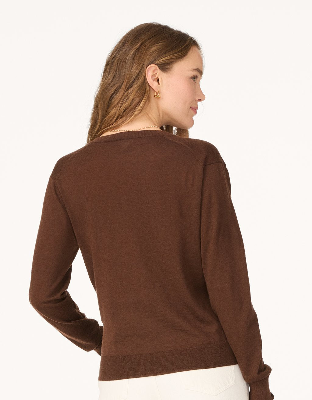Whisper-Weight Cashmere V-Neck Sweater
