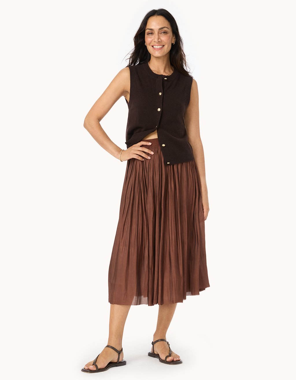 Everyday-Weight Cashmere Sweater Vest