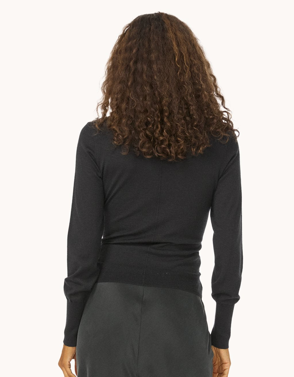Whisper-Weight Cashmere Tie Waist Sweater