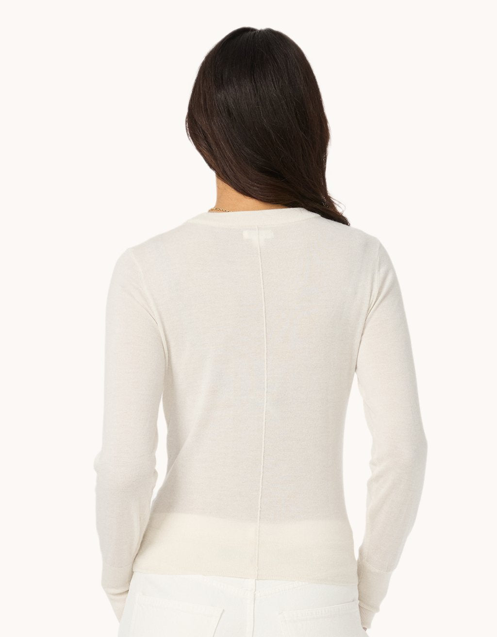 Whisper-Weight Cashmere Tie Waist Sweater