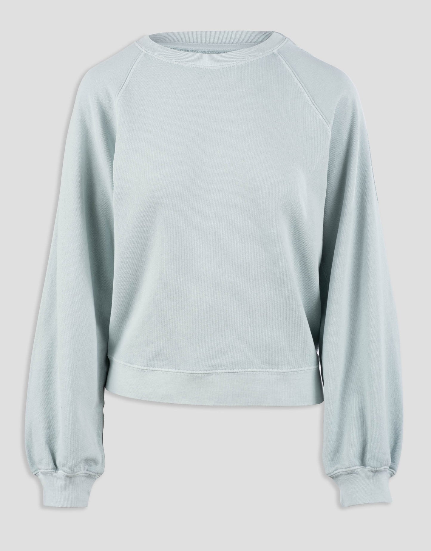 raglan crewneck sweatshirt