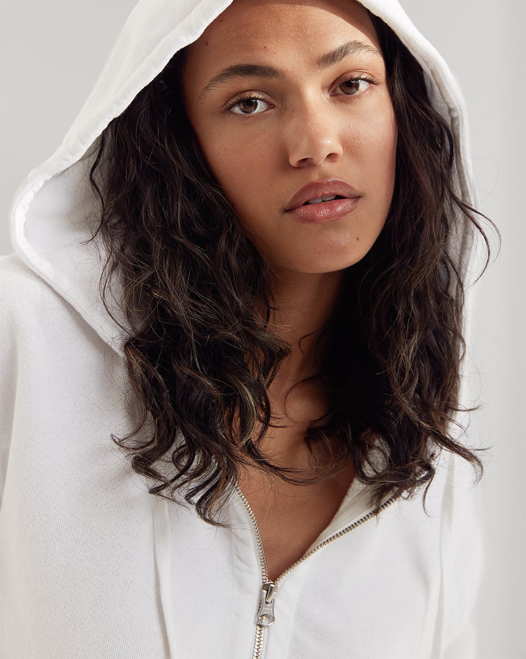 french terry hoodie