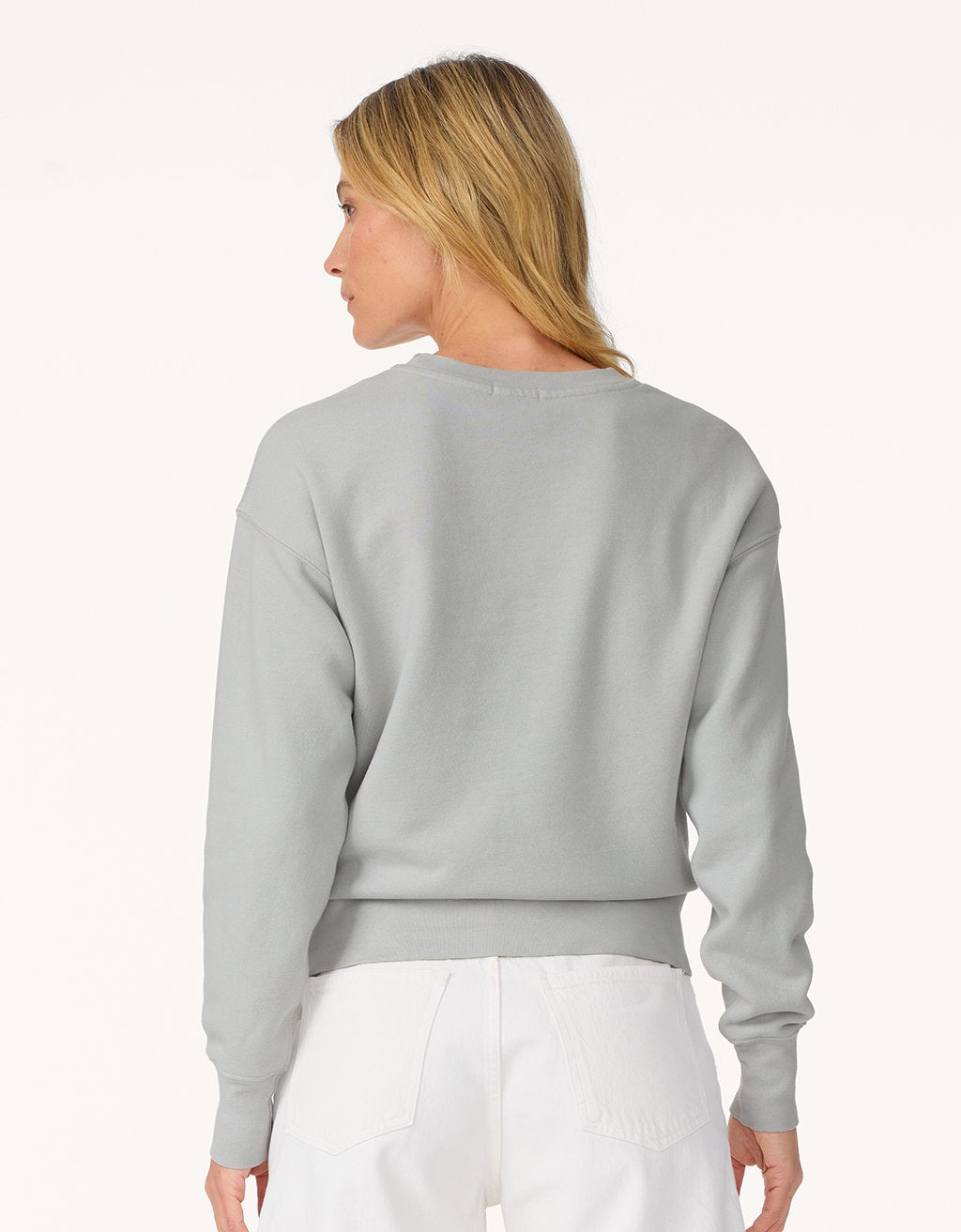 cotton crewneck sweatshirt