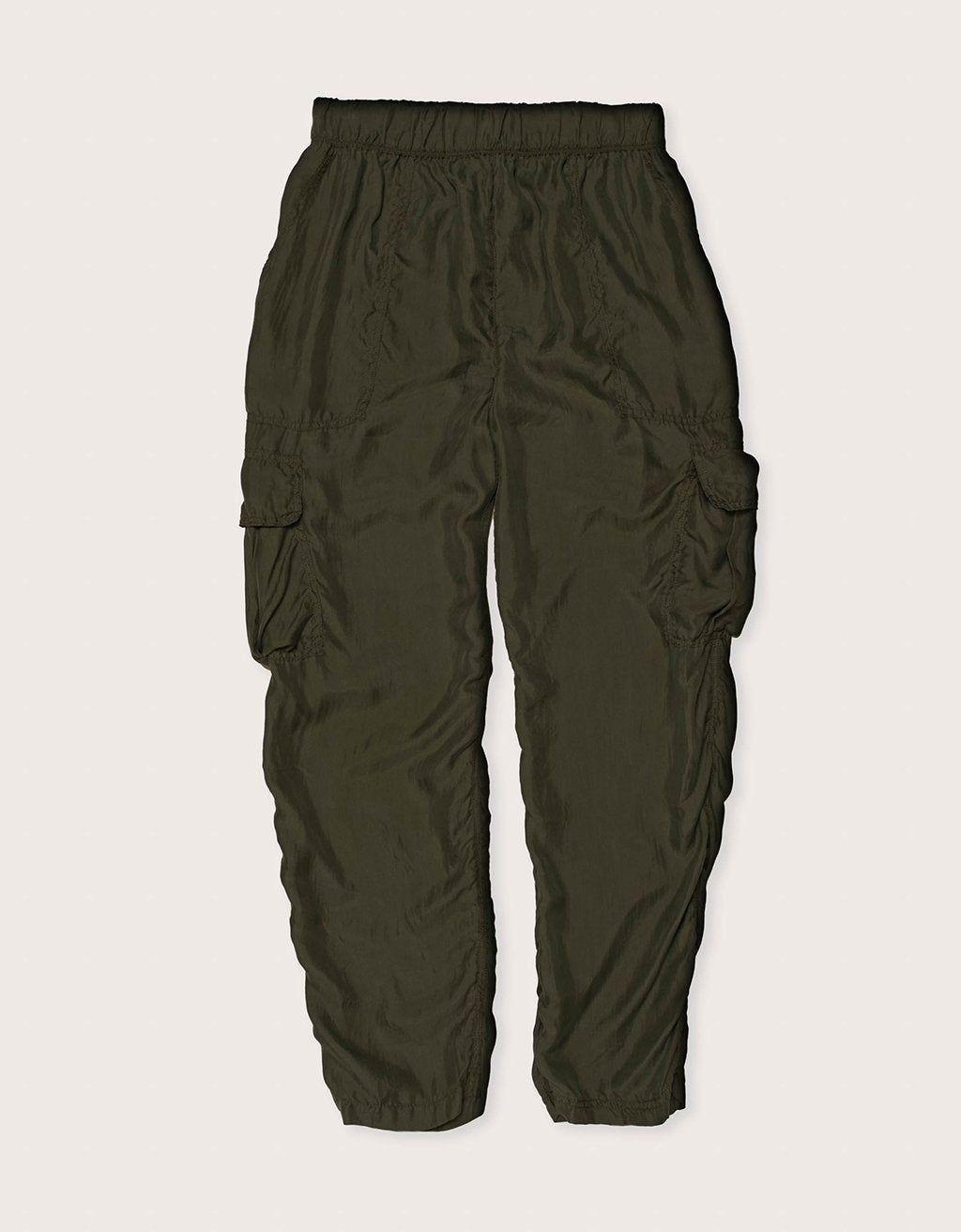 washable silk cargo pant