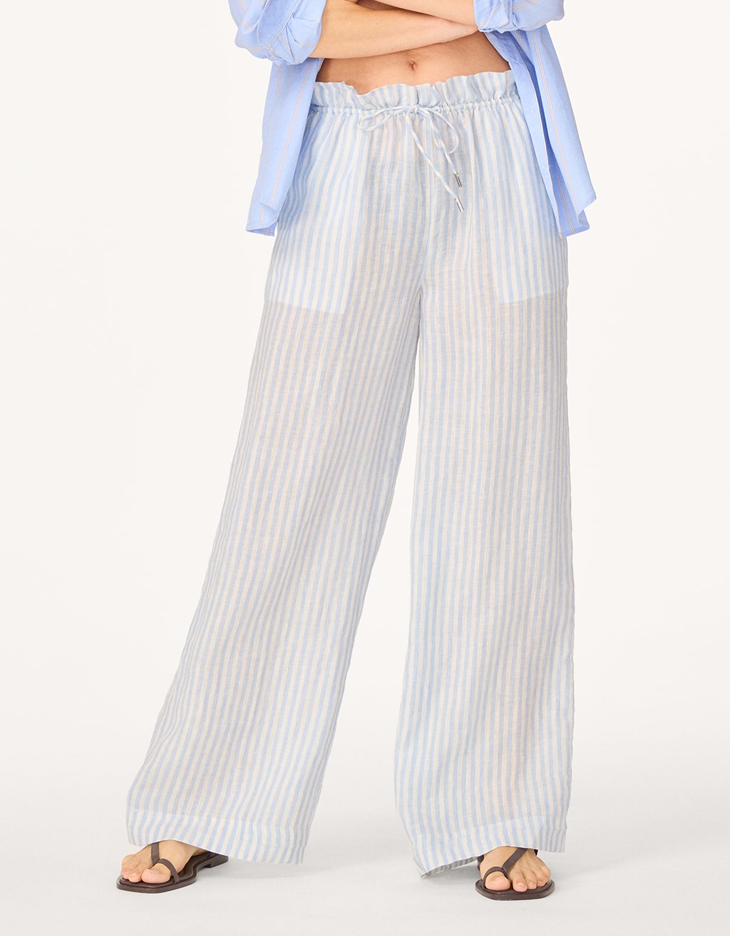 linen beach pant