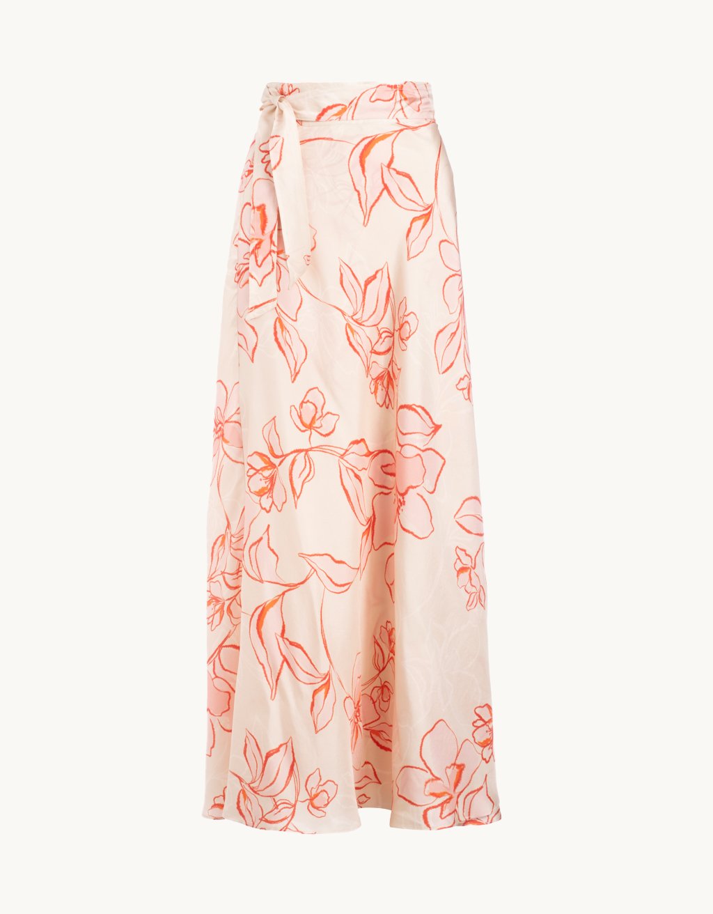 washable silk wrap skirt