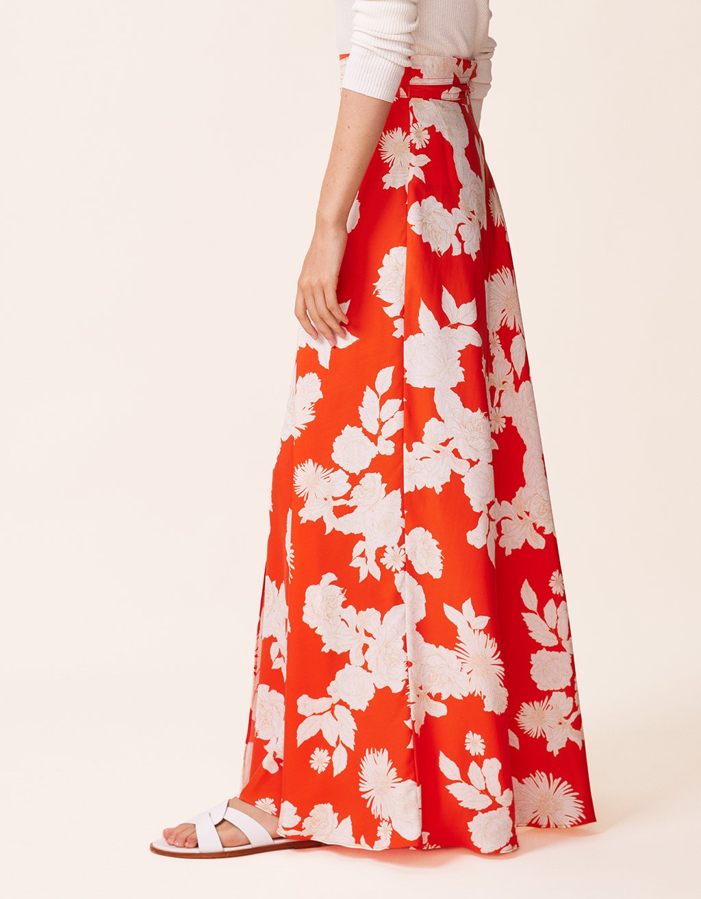 washable silk wrap skirt
