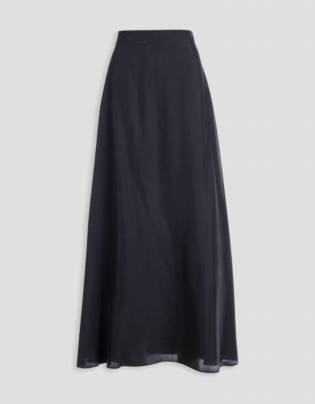 silk column skirt