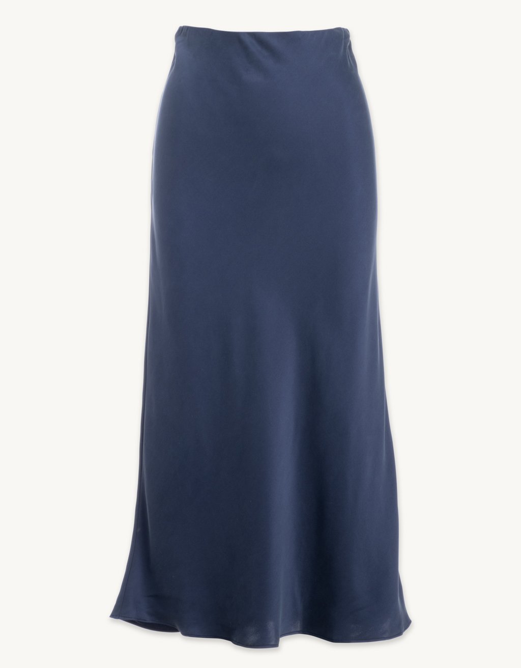 silk column skirt