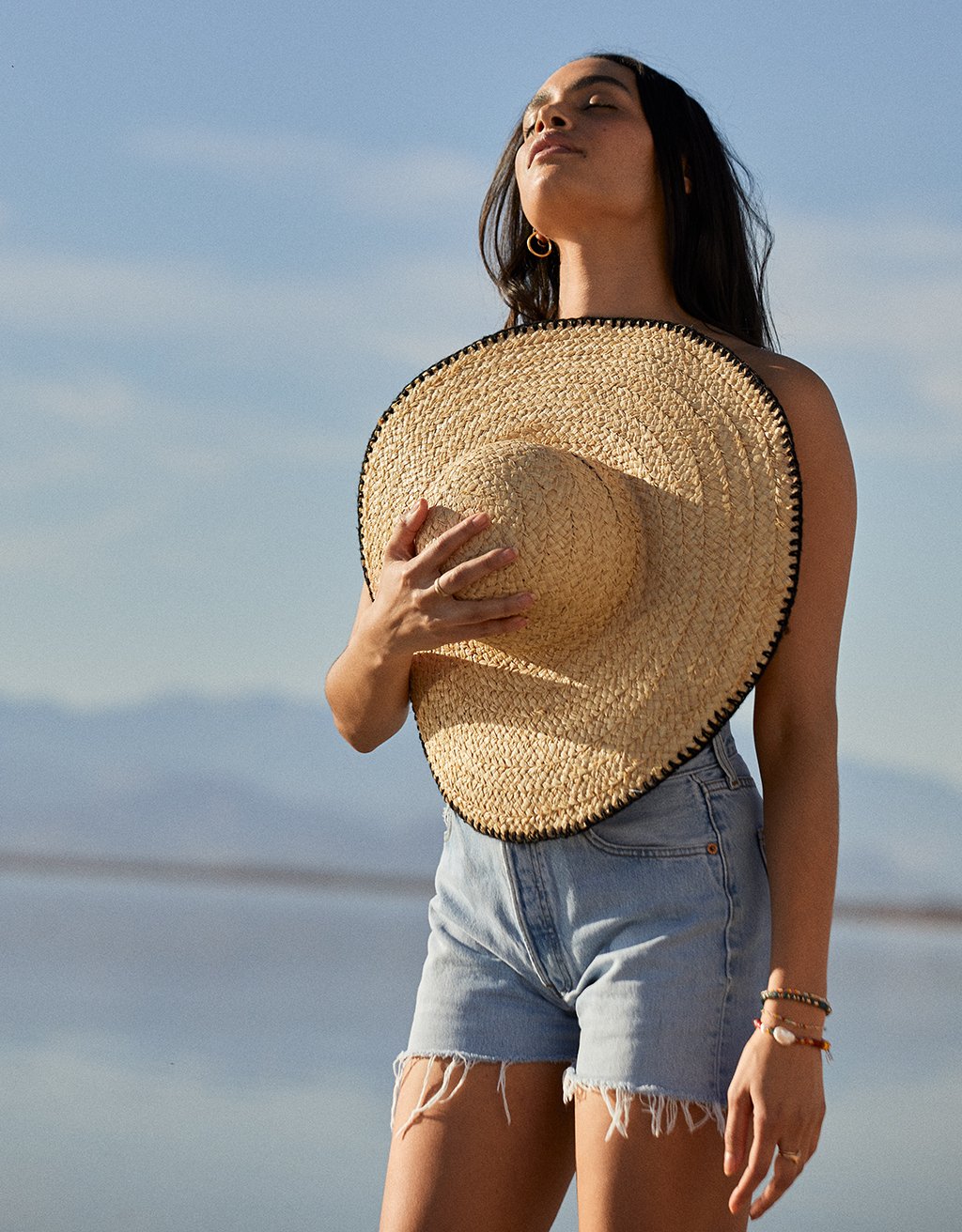 vintage denim short